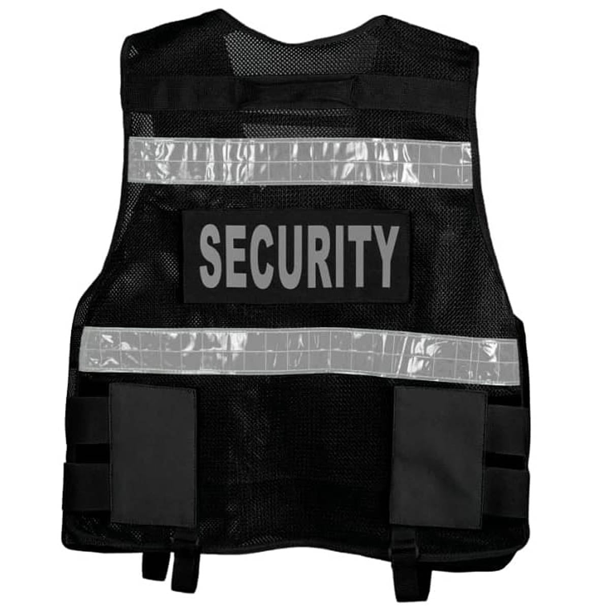 Rac3 Black Short Hi Vis Tactical Security Event Staff Tac Vest