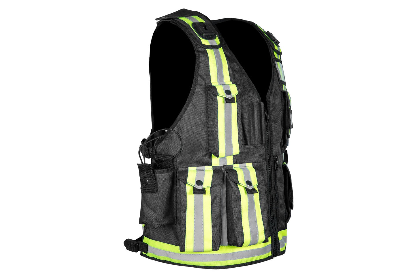 Rac3 New Black Hi Vis Security Tactical Dog Handler tac vest