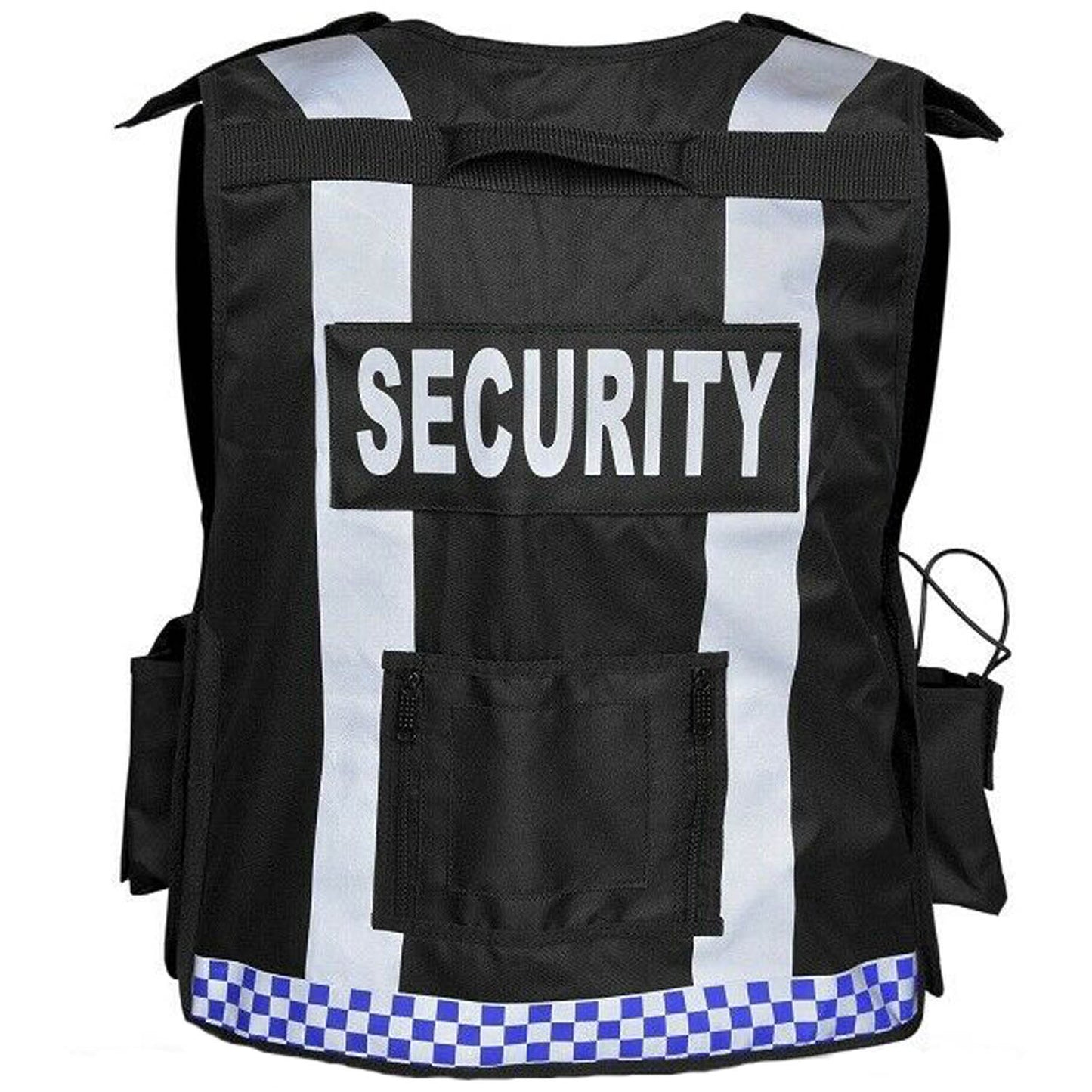 Rac3 Black Printed Security Tactical Enforcement Tac Vest