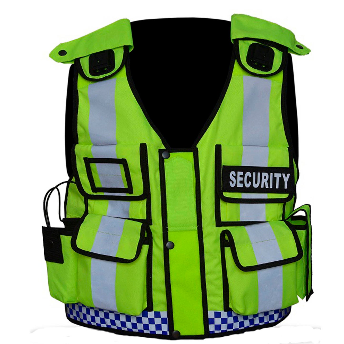 Rac3 Yellow Printed Security Tactical Enforcement Tac Vest