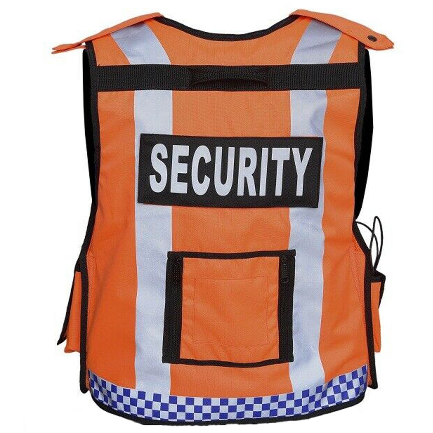 Rac3 Orange Printed Security Tactical Enforcement Tac Vest