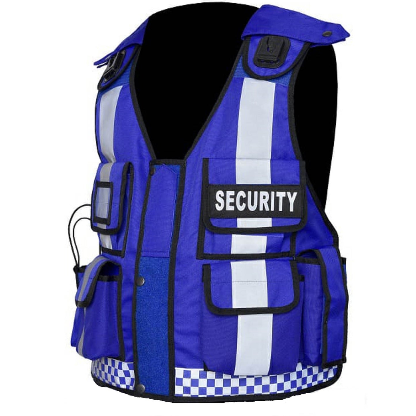 Rac3 Blue Printed Security Tactical Enforcement Tac Vest