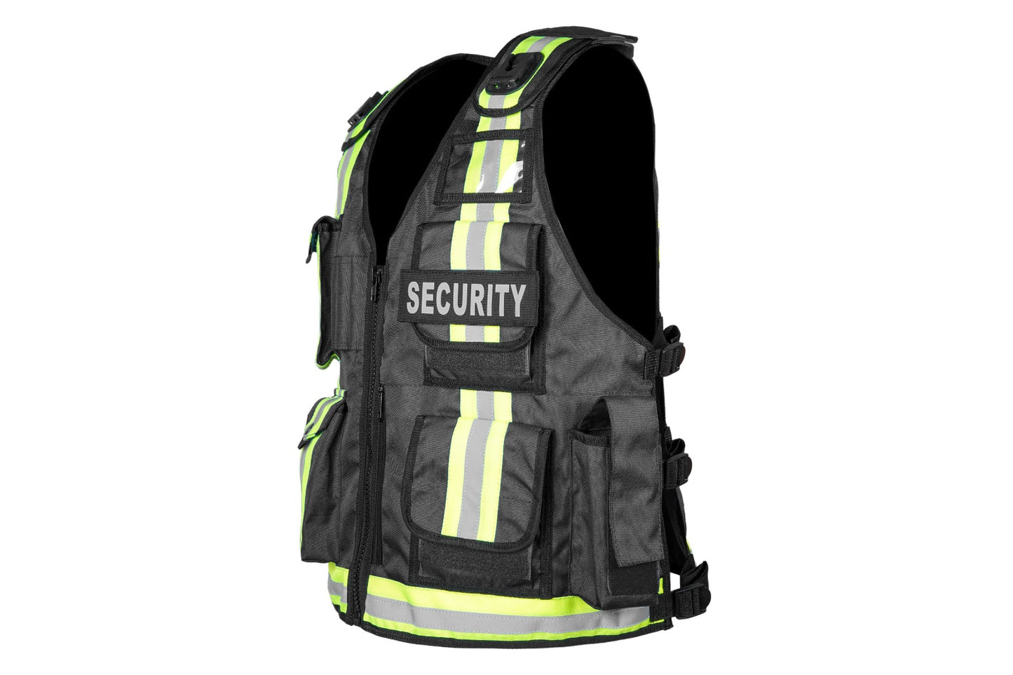 Rac3 New Black Hi Vis Security Tactical Dog Handler tac vest