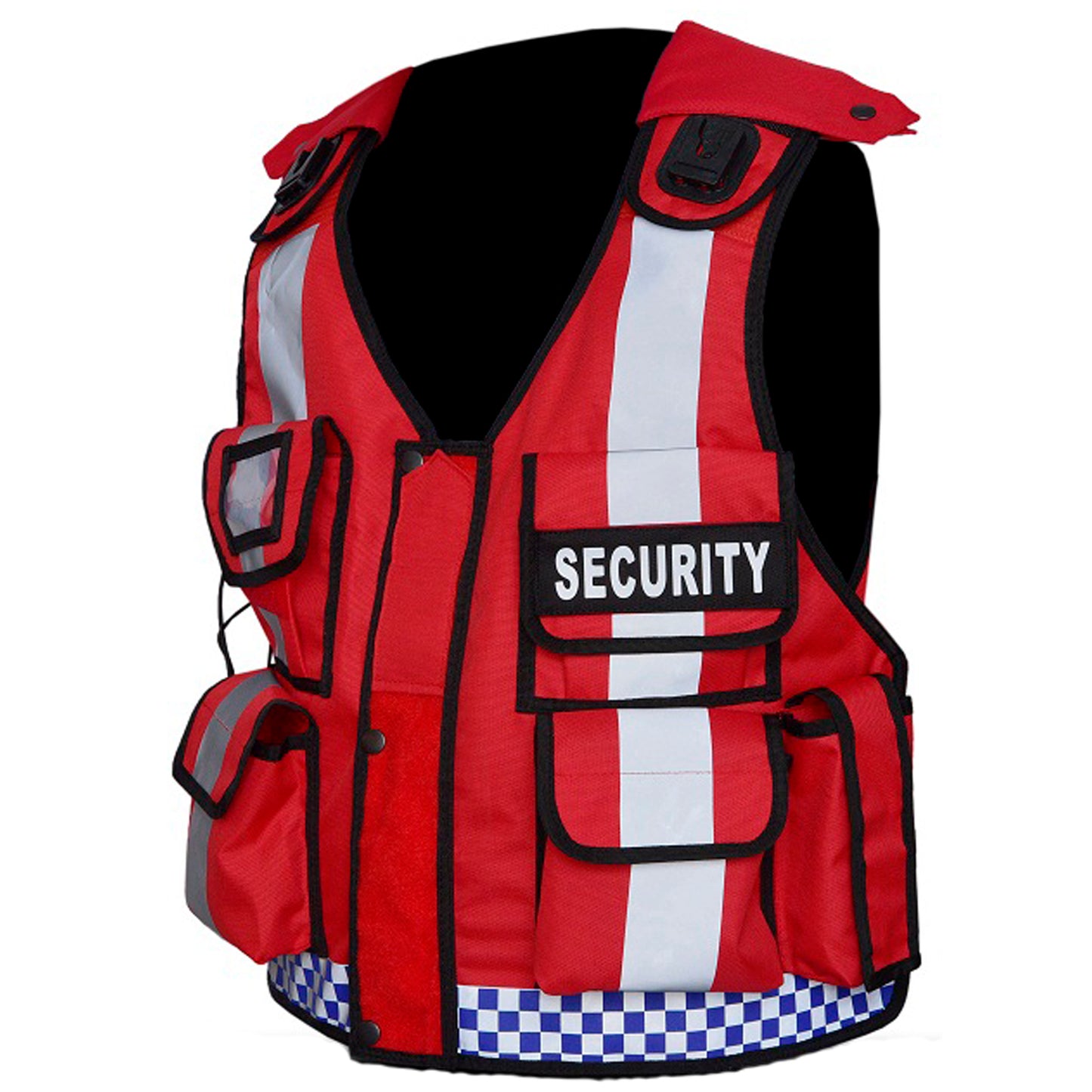 Rac3 Red Printed Security Tactical Enforcement Tac Ves