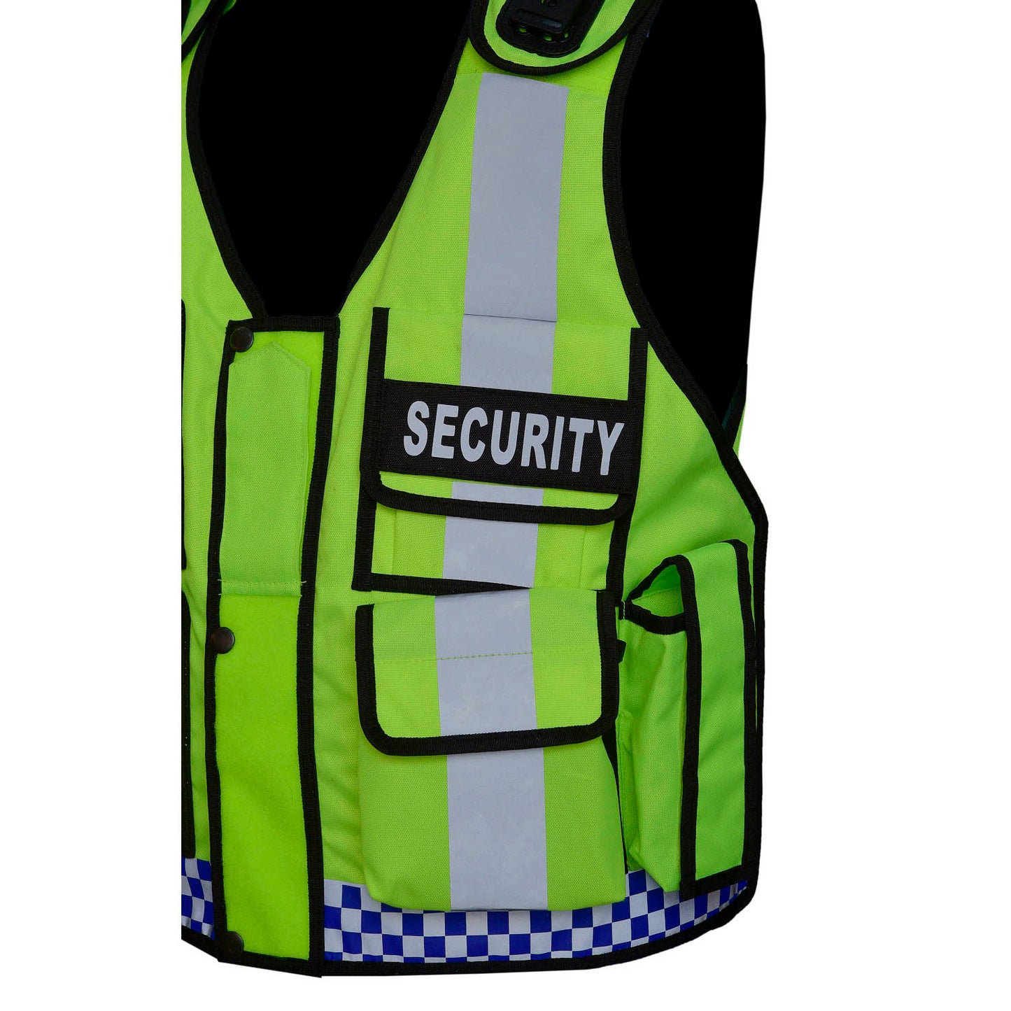 Rac3 Yellow Printed Security Tactical Enforcement Tac Vest