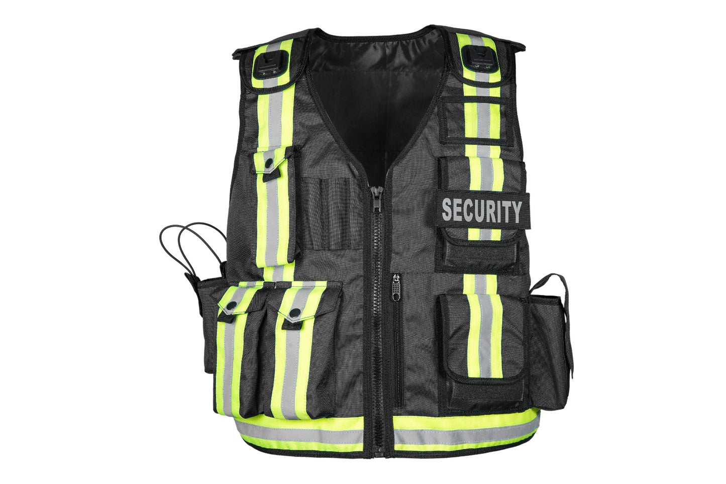 Rac3 New Black Hi Vis Security Tactical Dog Handler tac vest