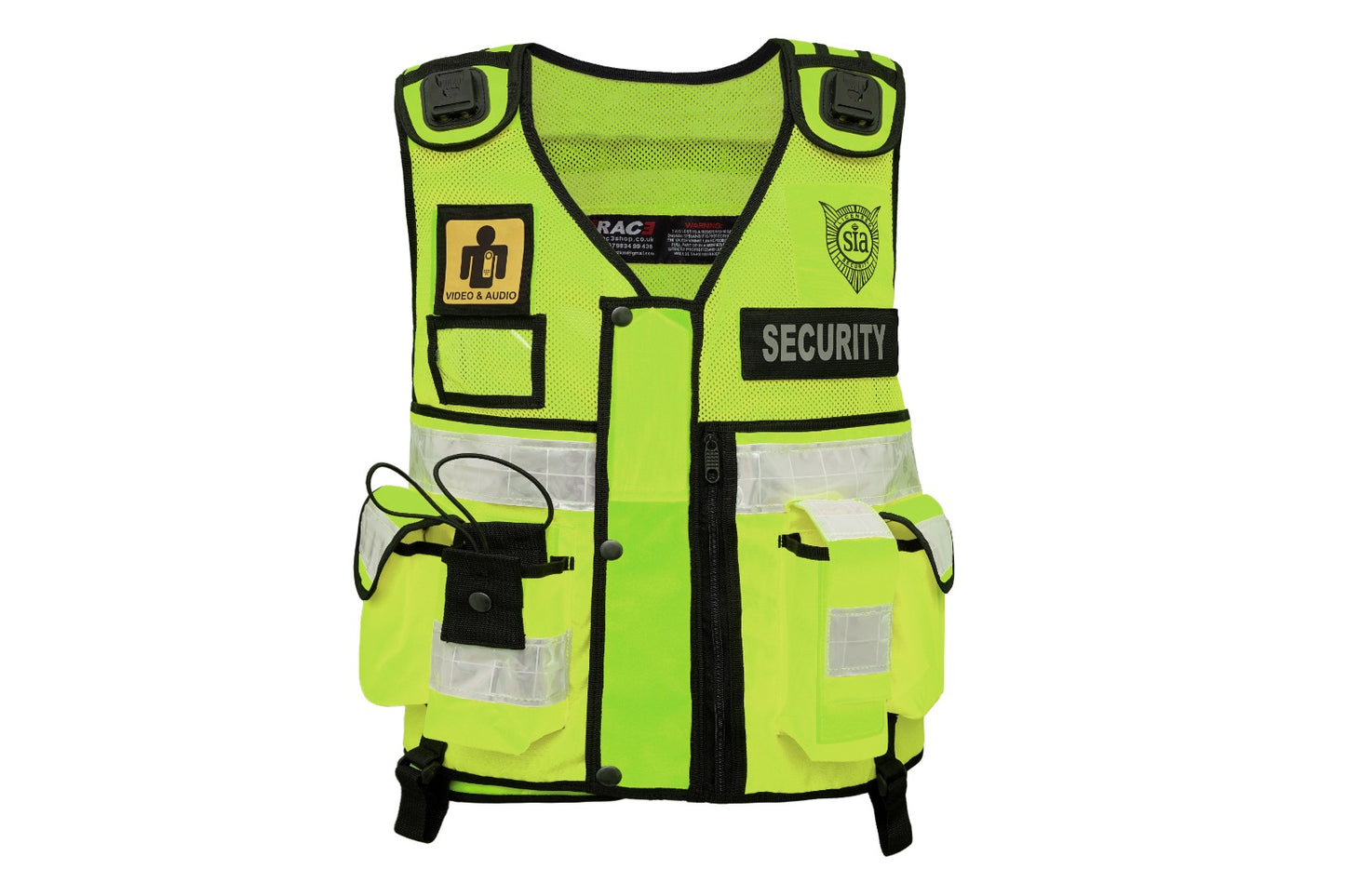 Rac3 New Yellow Regular Security Tactical Enforcement Tac Vest