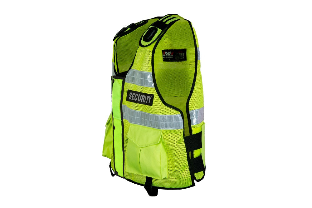 Rac3 YSB Hi VIz Tactical Security Dog Handler Tac Vest