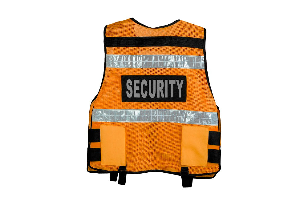 Rac3 Orange Short Security Tactical Enforcement Tac Vest