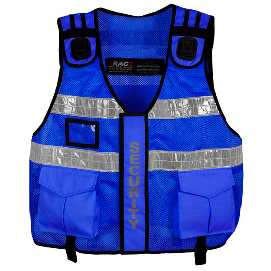 Rac3 Blue Short Security Tactical Enforcement Tac Vest