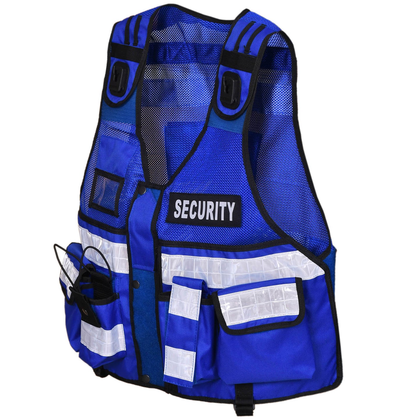 Rac3 Blue Regular Hi Viz Tactical Security Event Staff Tac Vest