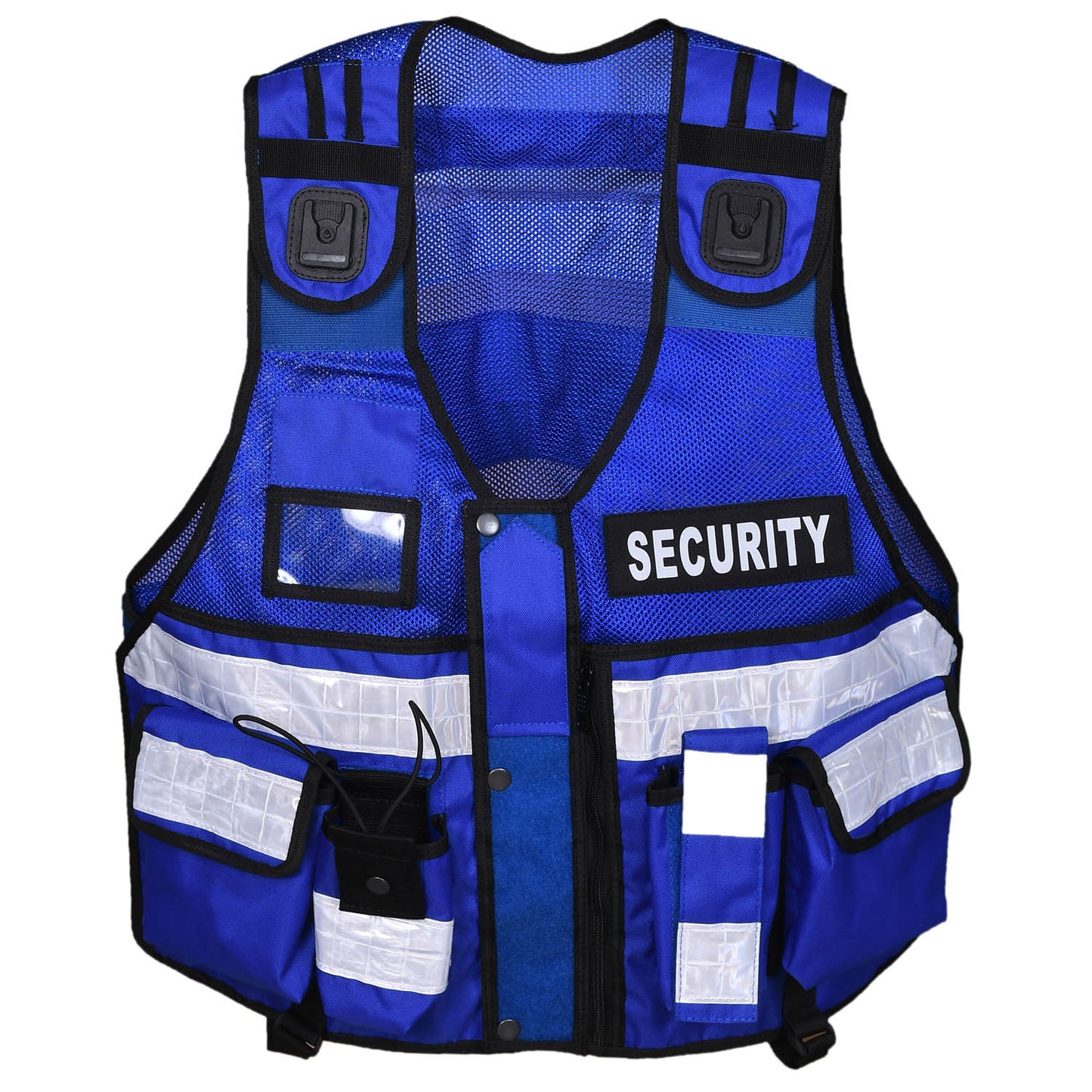 Rac3 Blue Regular Hi Viz Tactical Security Event Staff Tac Vest