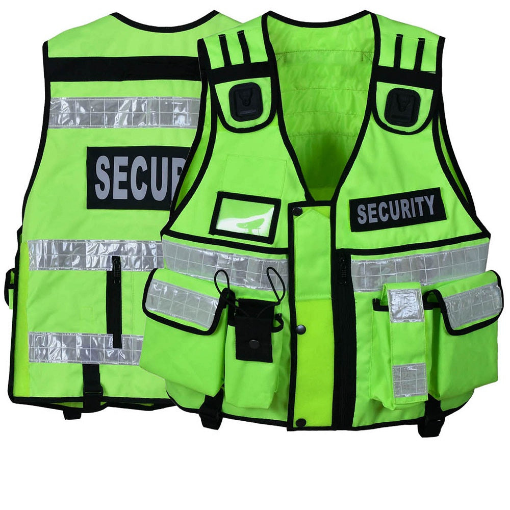 Rac3 Yellow Cordoura Security Tactical Enforcement Tac Vest