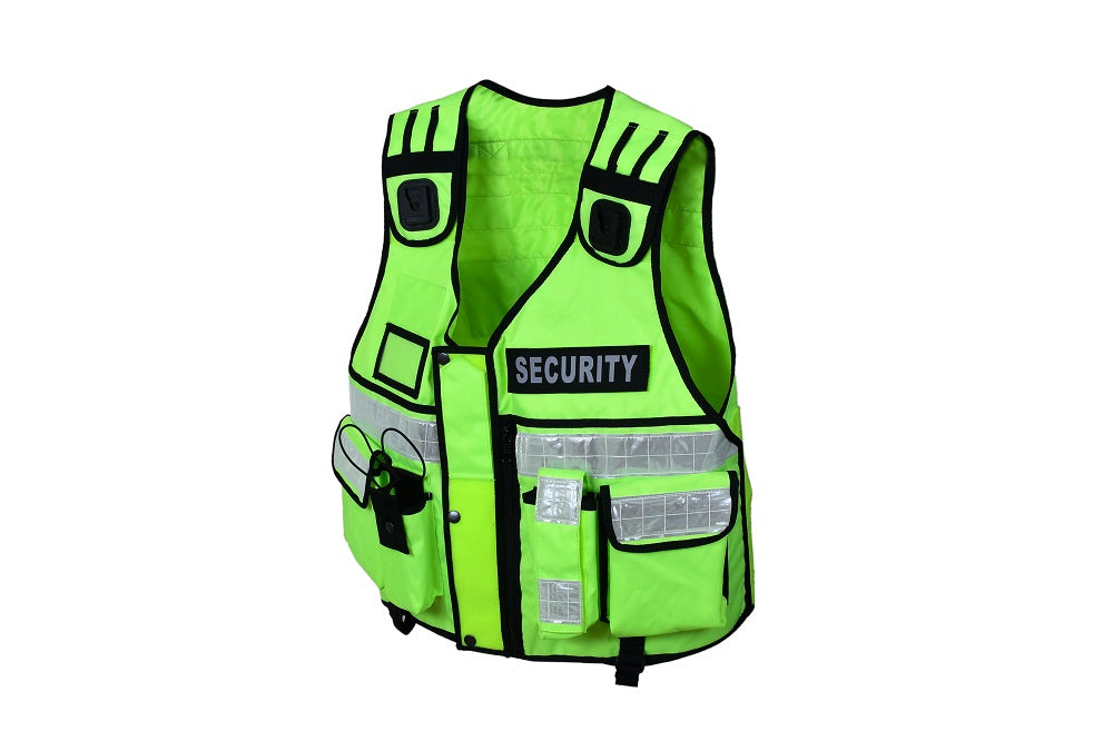 Rac3 Yellow Cordoura Security Tactical Enforcement Tac Vest