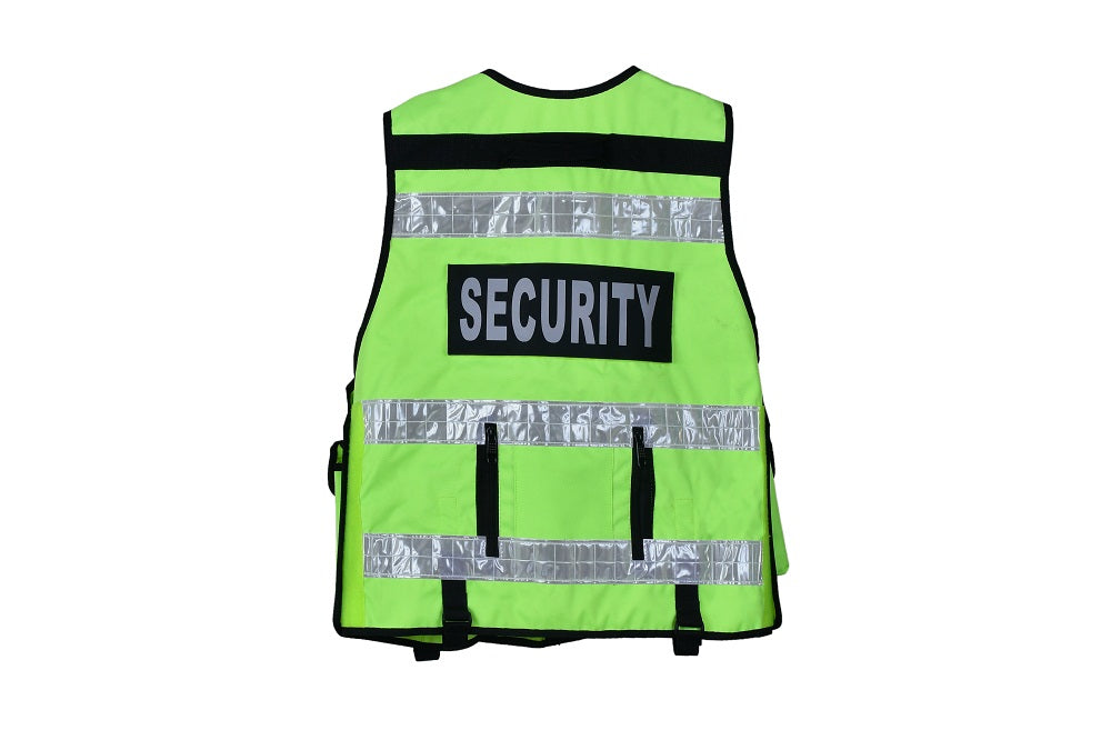 Rac3 Yellow Cordoura Security Tactical Enforcement Tac Vest