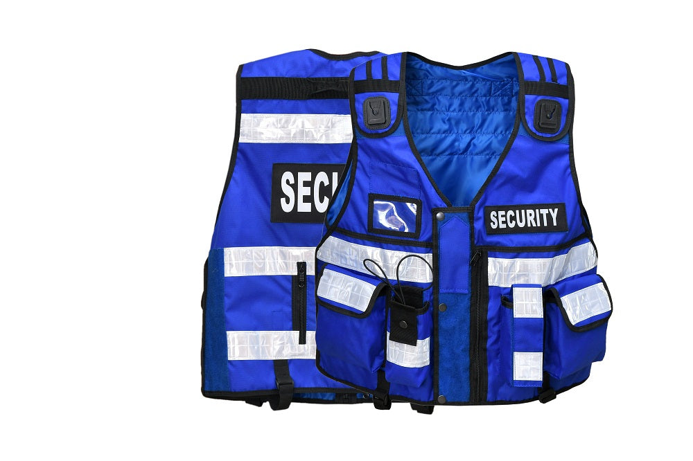 Rac3 Blue Cordoura Security Tactical Enforcement Tac Vest