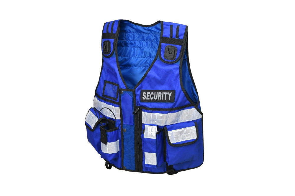 Rac3 Blue Cordoura Security Tactical Enforcement Tac Vest