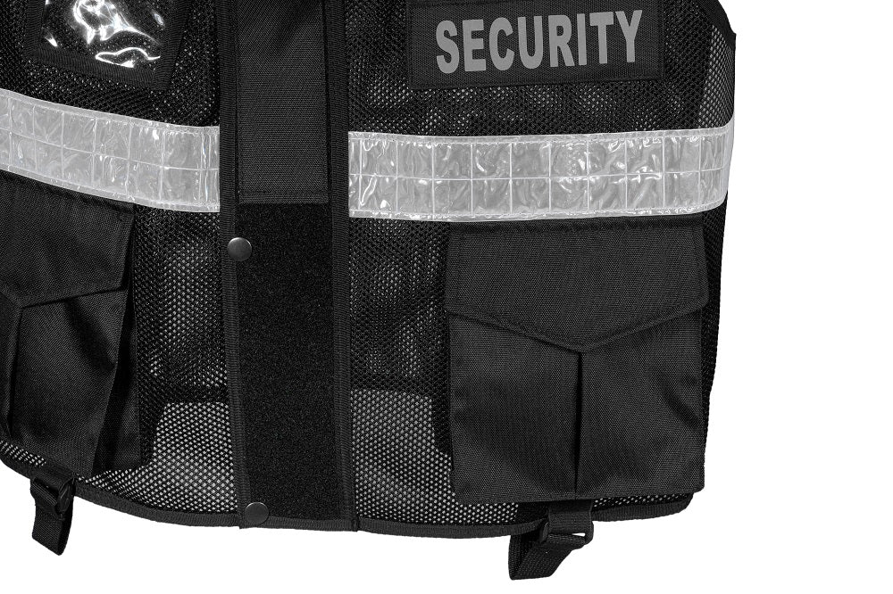 Rac3 Black Short Security Tactical Enforcement Tac Vest