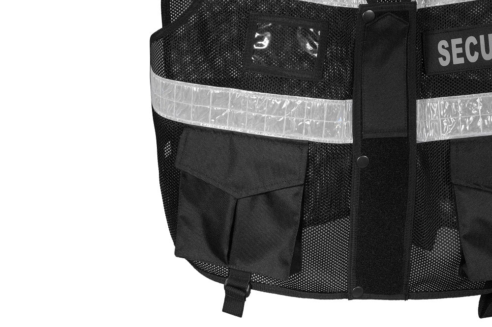 Rac3 Black Short Security Tactical Enforcement Tac Vest