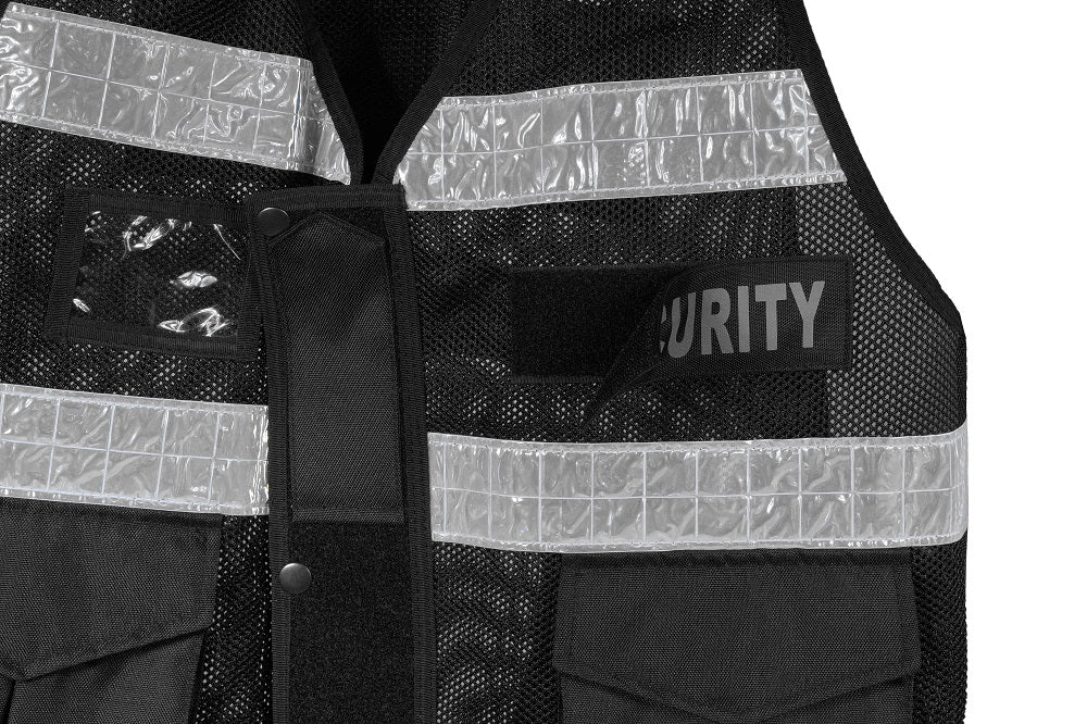 Rac3 Black Short Security Tactical Enforcement Tac Vest