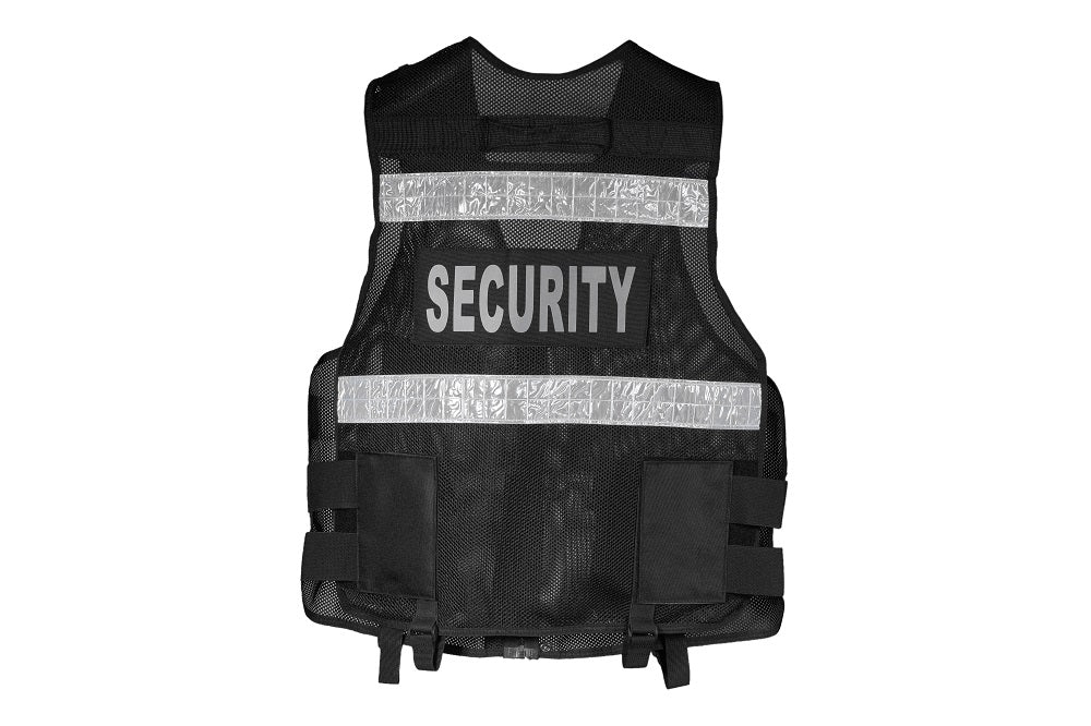 Rac3 Black Short Security Tactical Enforcement Tac Vest