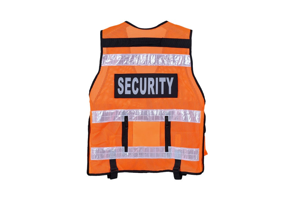 Rac3 Orange Regular Hi Viz Security Tactical CCTV Tac Vest