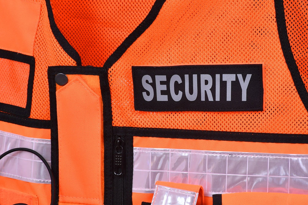 Rac3 Orange Regular Hi Viz Security Tactical CCTV Tac Vest