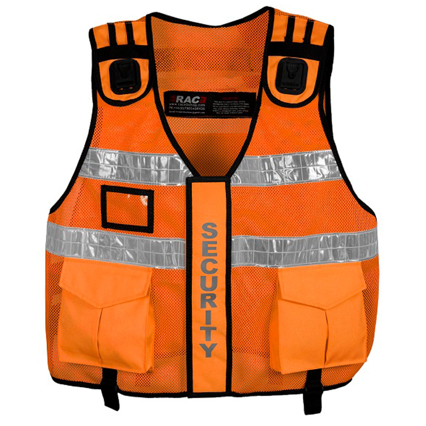 Rac3 O-S Security Tactical Enforcement Tac Vest