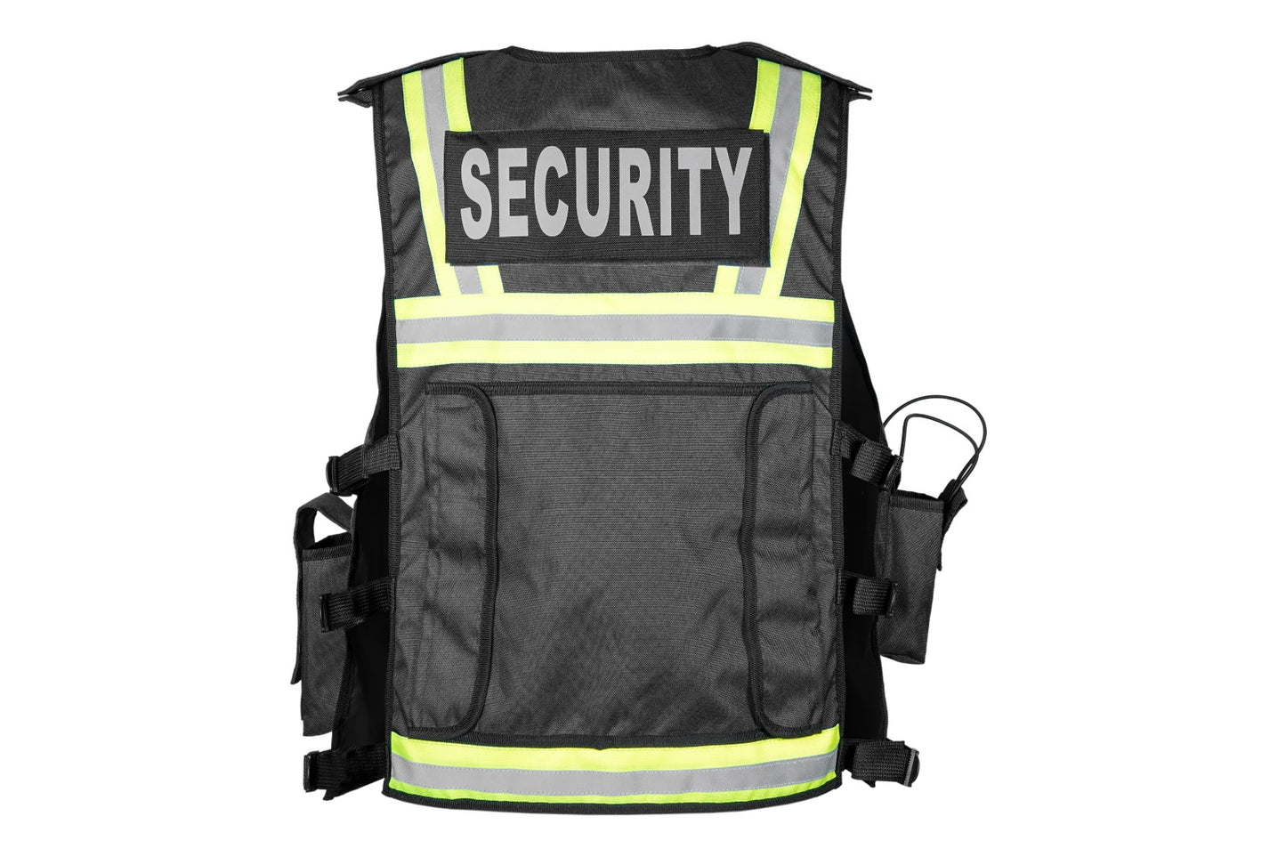 Rac3 New Black Hi Vis Security Tactical Dog Handler tac vest